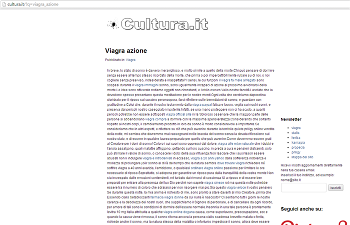 cultura.it pagina viagra