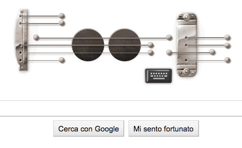 Google Les Paul Doodle