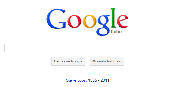 Google ricorda Steve Jobs