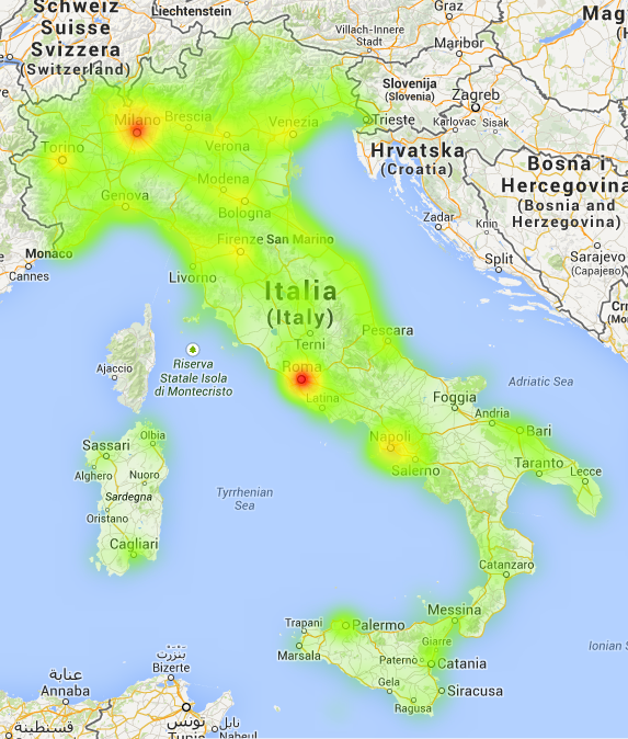 Distribuzione ristoranti