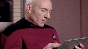 In Star Trek in capitano Picard leggeva le informazioni su un tablet