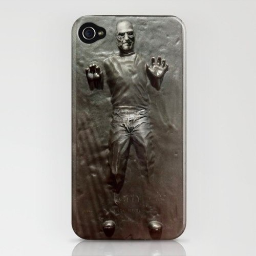 Cover iPhone: Steve Jobs intrappolato nella carbonite